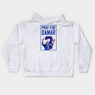 Pray for 3 damar Kids Hoodie